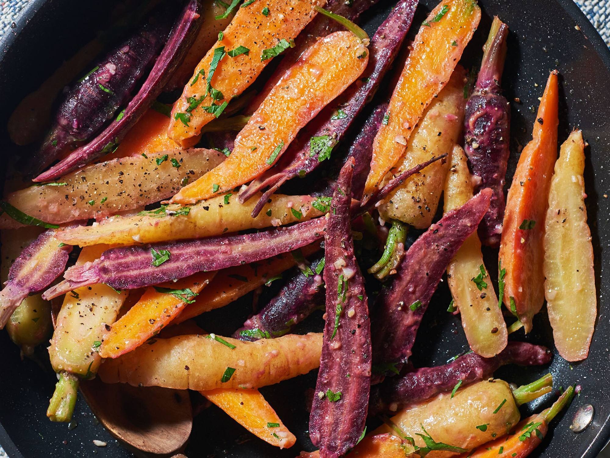 Zanahorias con miel y mostaza Dijon Zanahorias con miel y mostaza Dijon