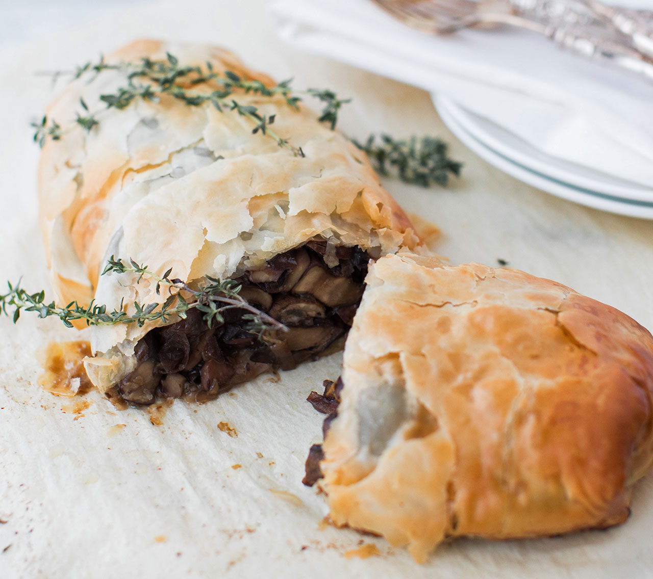 Vegan Mushroom Wellington Vegan Mushroom Wellington