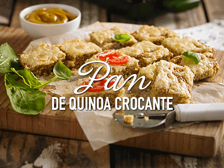Pan de quinoa crocante con Savora Original Pan de quinoa crocante con Savora Original