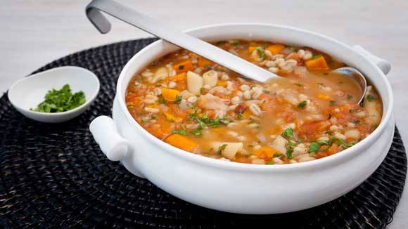 Roasted Tomato & Barley Soup Roasted Tomato & Barley Soup