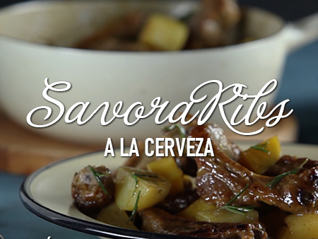 Ribs a la cerveza con Savora Original Ribs a la cerveza con Savora Original