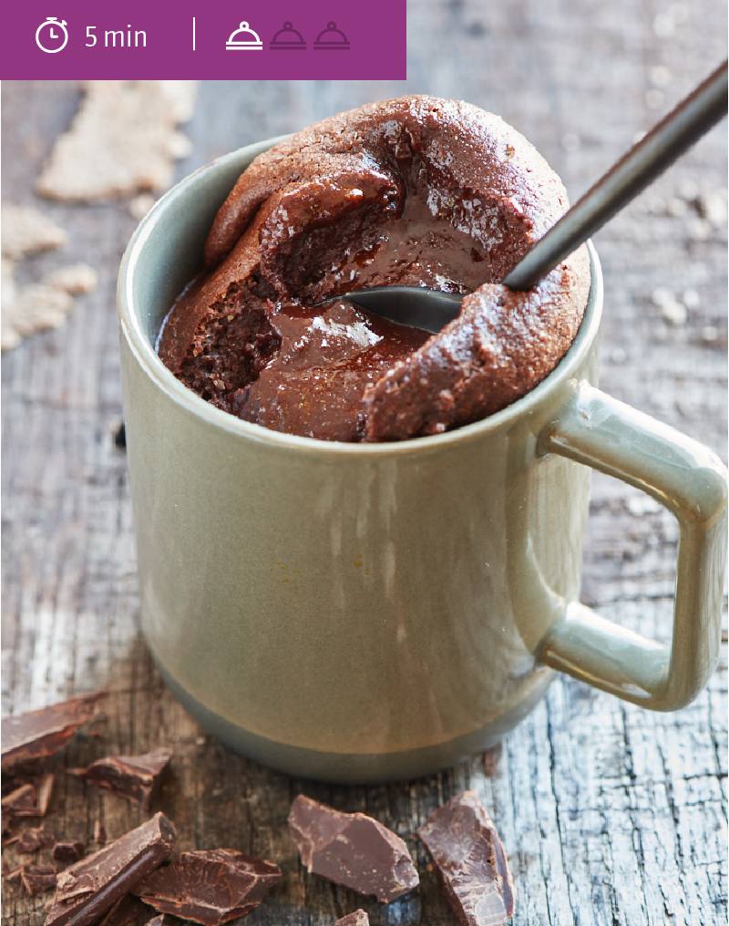 Mug cake au chocolat Mug cake au chocolat