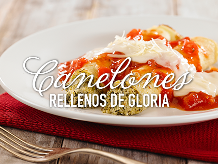 Canelones rellenos al estilo Savora Canelones rellenos al estilo Savora