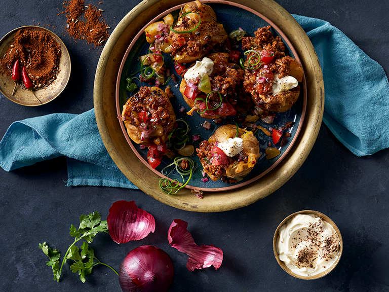 Sloppy-Joe Baked Potatoes Sloppy-Joe Baked Potatoes