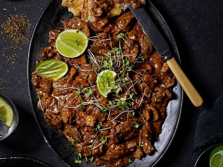 Brandy Flambéd Chicken Livers On Roosterkoek Robertsons