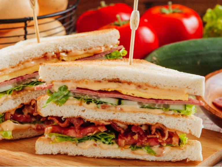 Meaty Clubhouse Sandwich | Lady's Choice