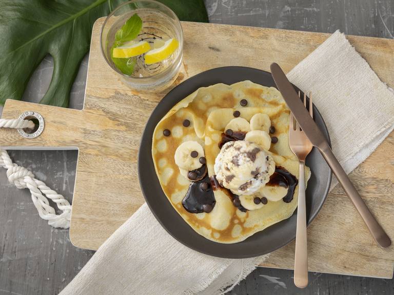 Cremissimo Crêpe à la Banana Split Cremissimo Crêpe à la Banana Split