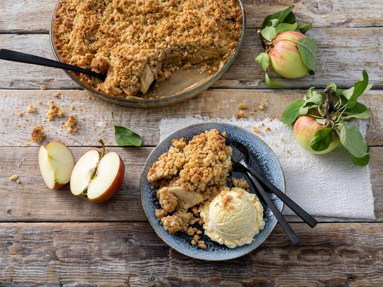 Cremissimo Apple-Crumble-Cake Cremissimo Apple-Crumble-Cake
