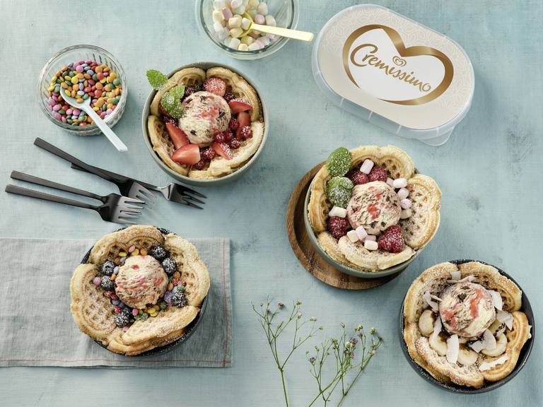 Cremissimo Bunte Eiswaffeln Cremissimo Bunte Eiswaffeln