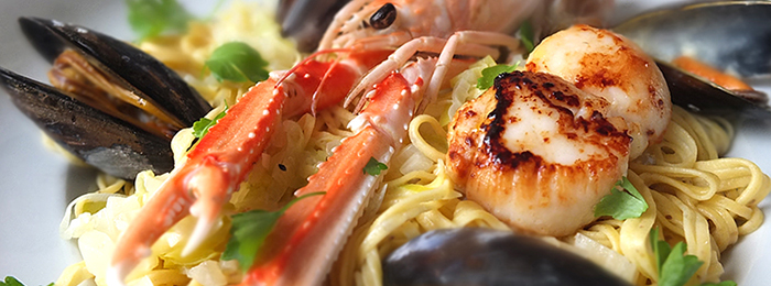 Elizabeth’s Seafood Linguine