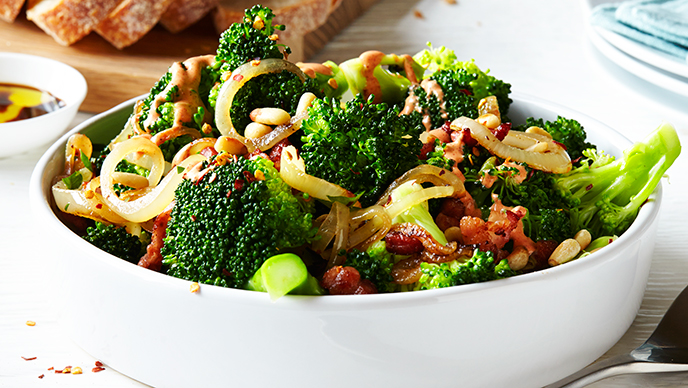 Salada de Bróculos Salada de Bróculos